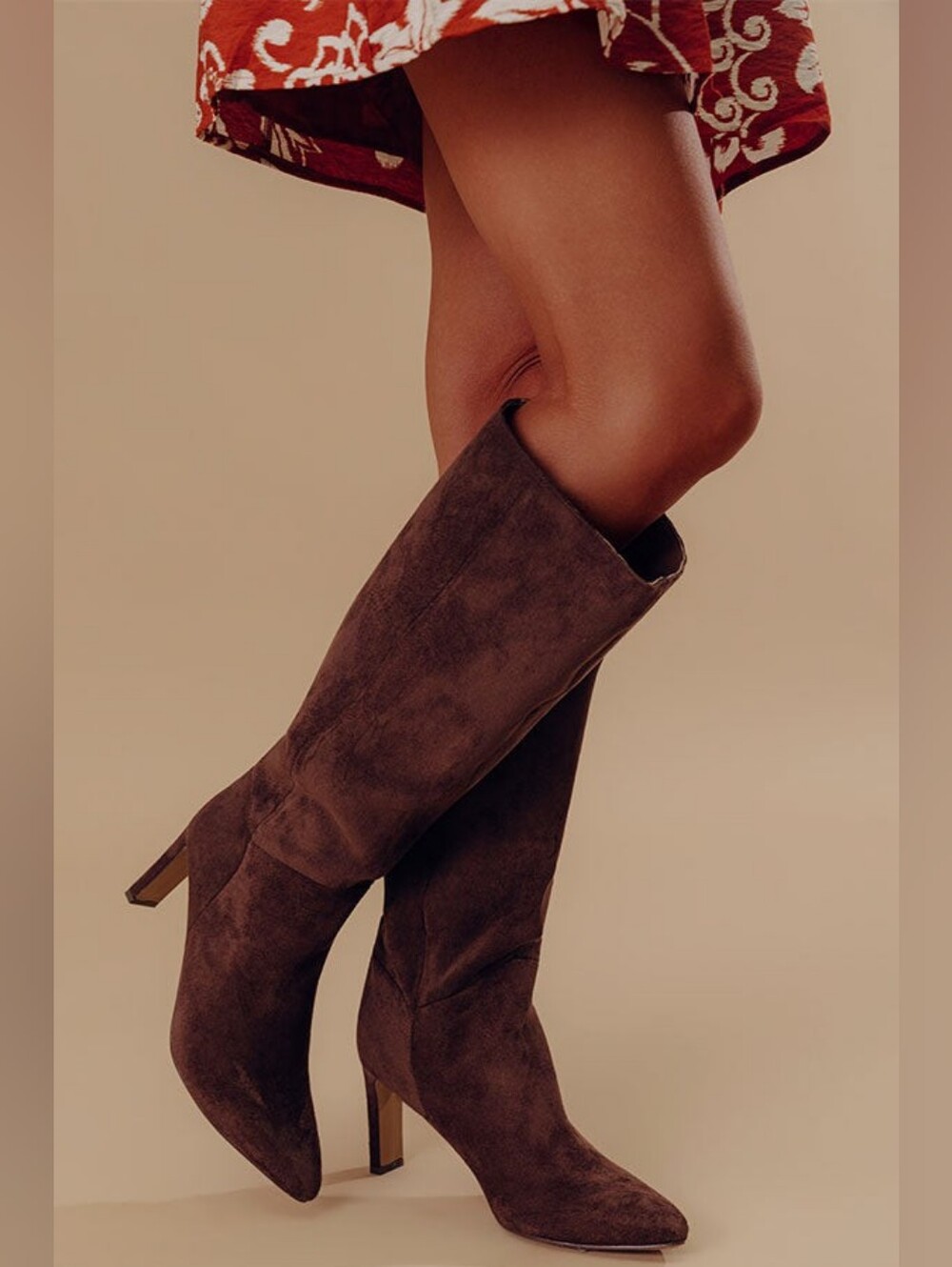 Mi.im Miricle Milew Adriana Boots Chocolate Size 6.5